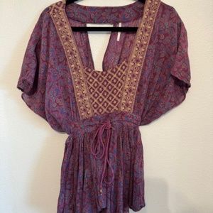 Free People Bohemian blouse